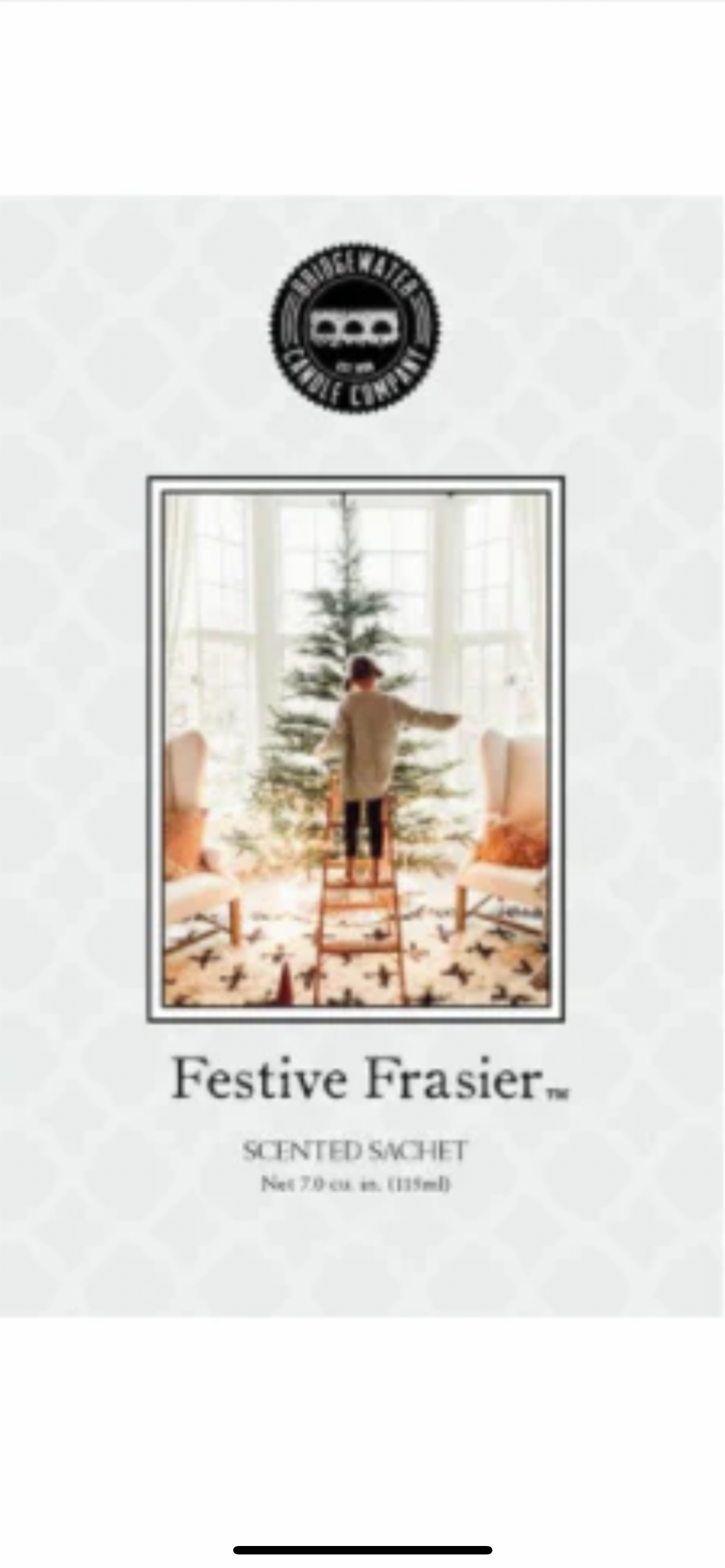 Festive Frasier Sachet