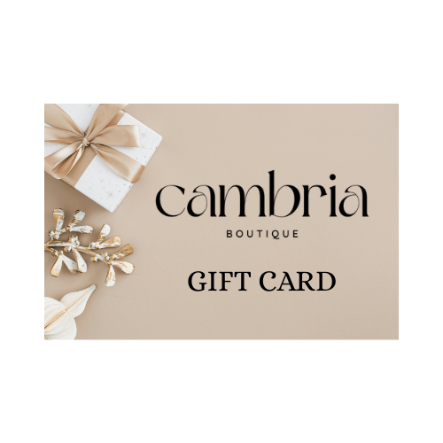 Cambria Boutique Gift Card