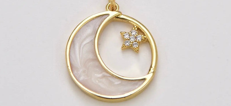 Star & Moon Charm