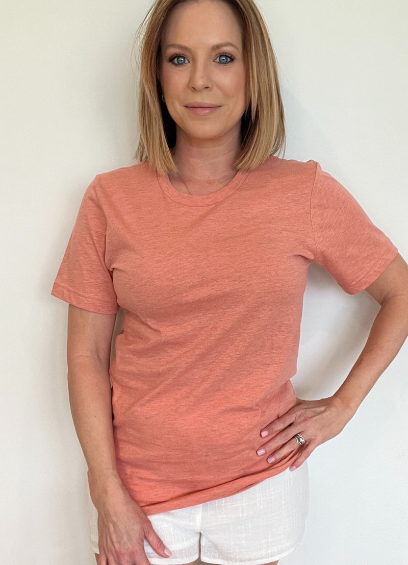 The Everyday Tee-Heather Sunset