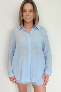 Sand And Sea Set-Powder Blue