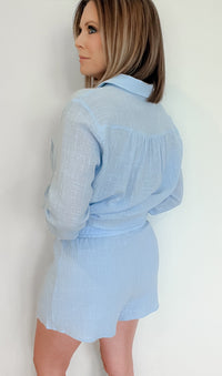 Sand And Sea Set-Powder Blue