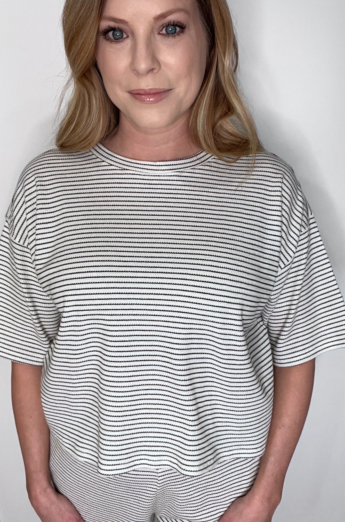 Bayside Set-Black/Cream