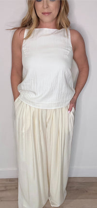 Quiet Luxe Pant-Buttercream