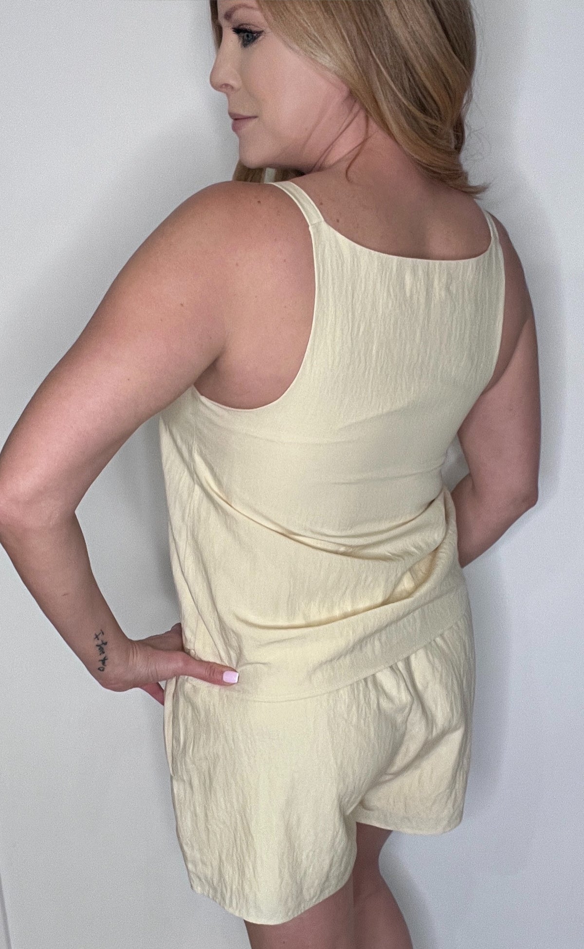 Soft Horizon Tank-Yellow