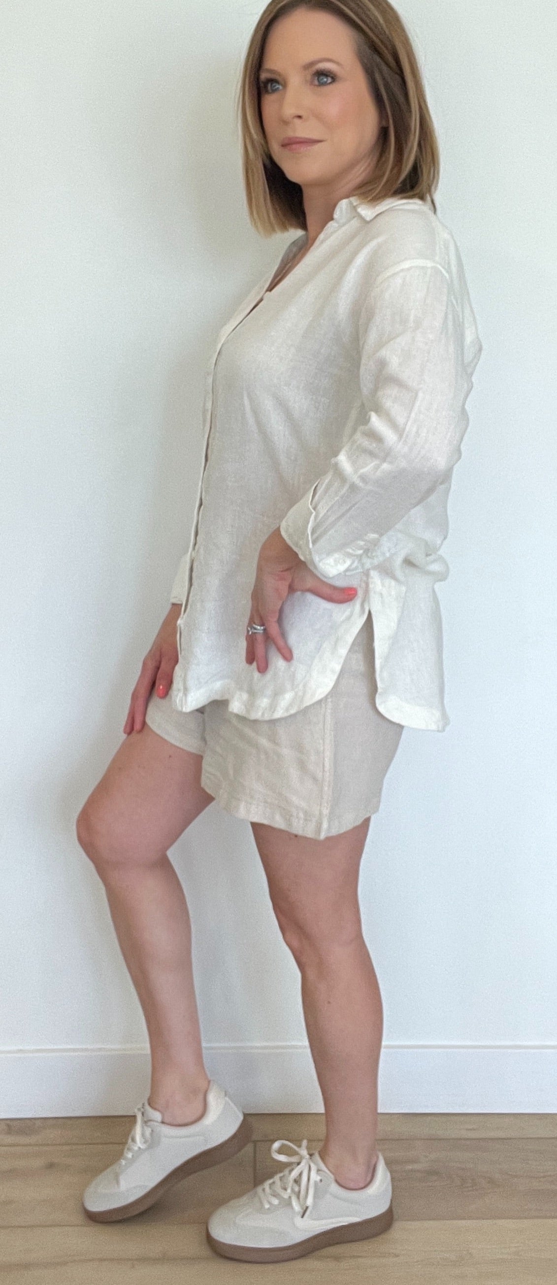 Out And About Sneaker-Beige
