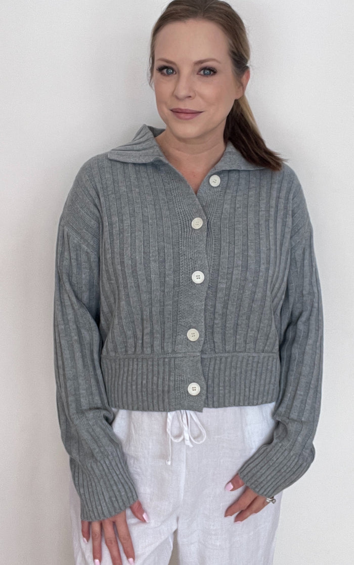 The Joni Cardigan-Grey
