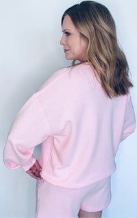 Fresh Air Pullover-Pink