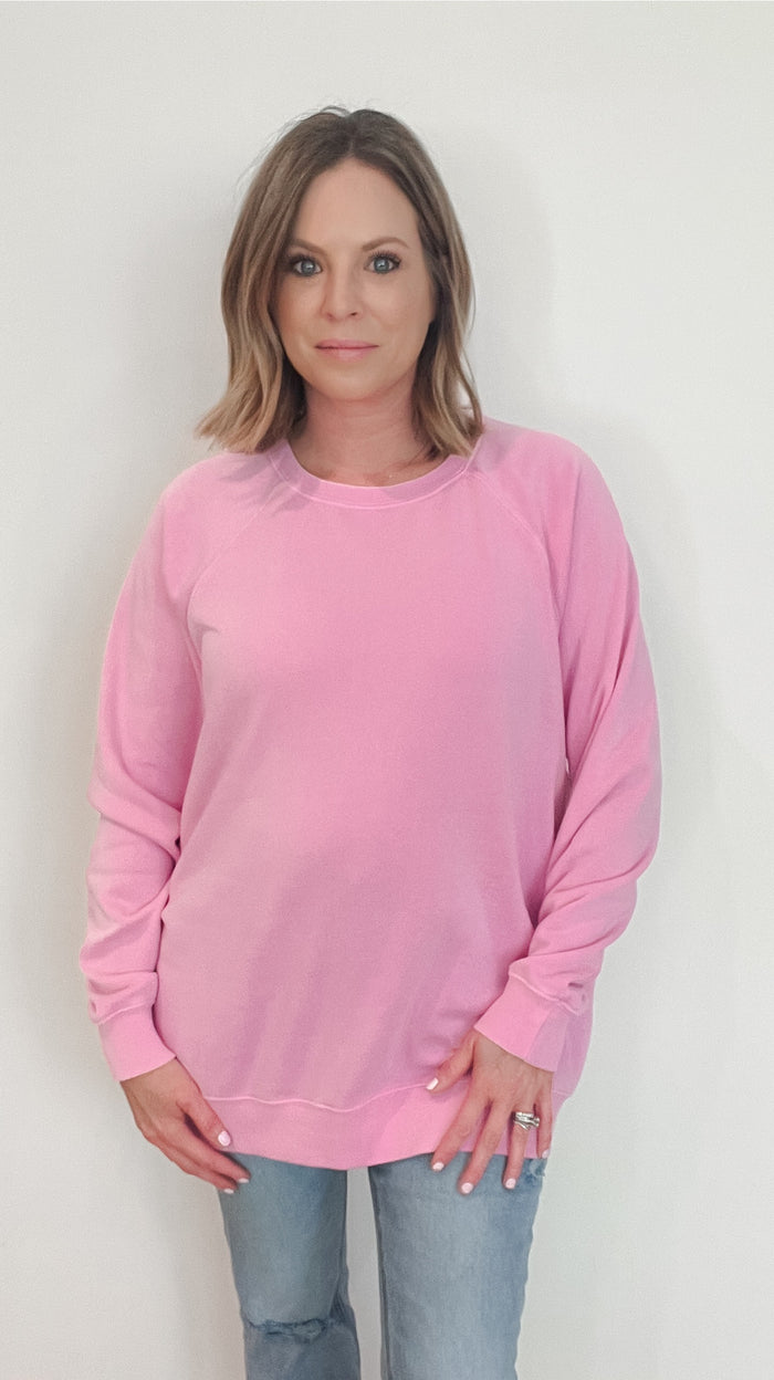 Hangout Sweatshirt-Orchid