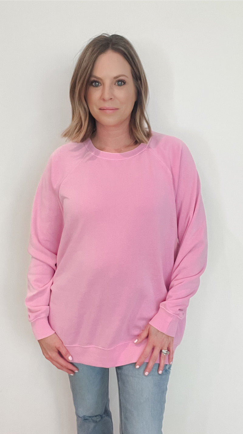 Hangout Sweatshirt-Orchid