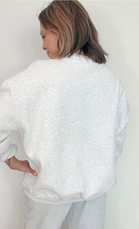 The Everyday Sweatshirt-Pearl Grey