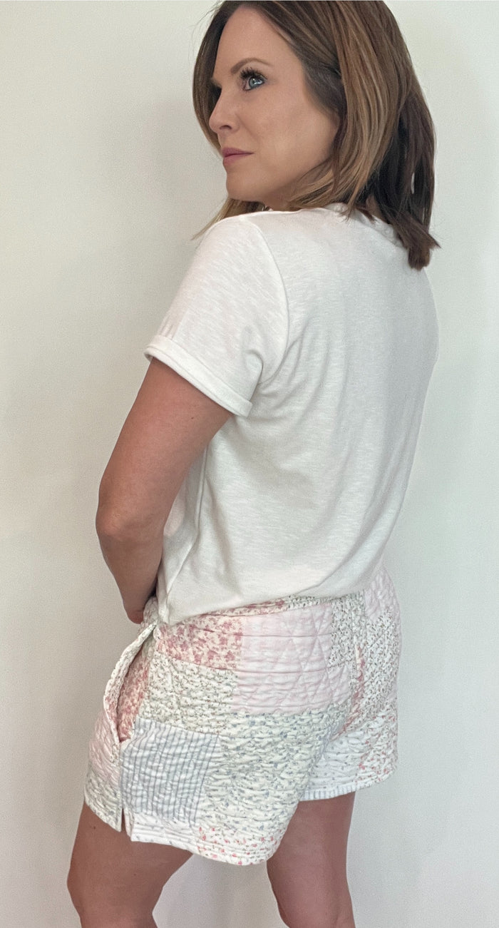 Girly Girl Quilted Shorts