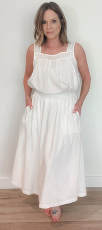 Lydia Skirt-White