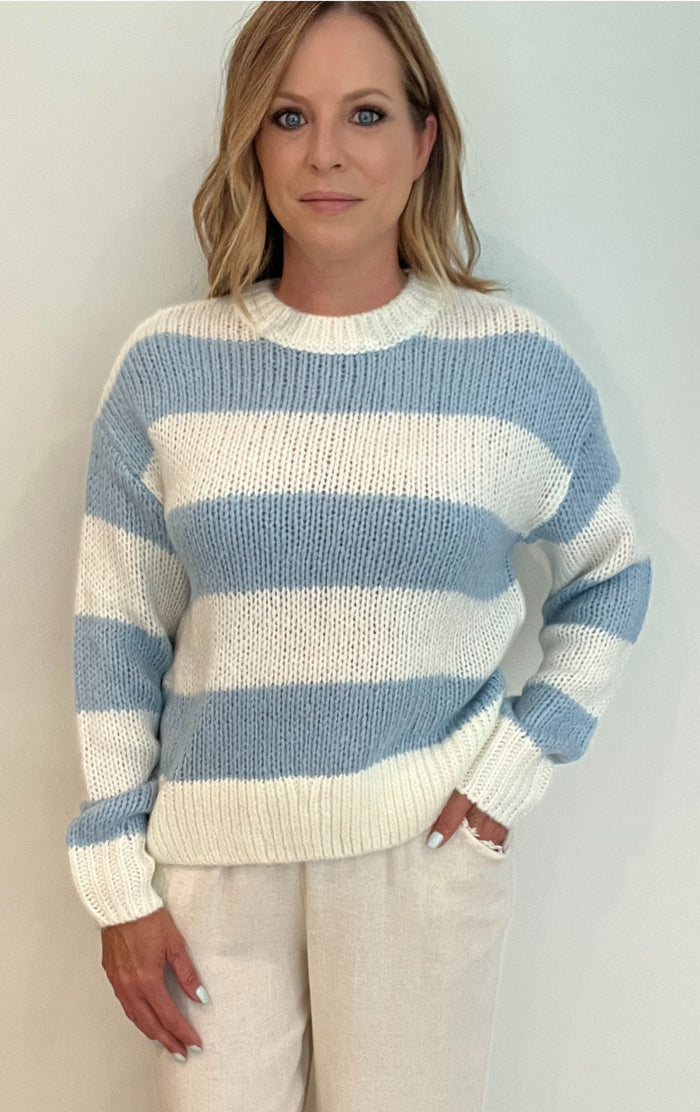 Clara Stripe Sweater