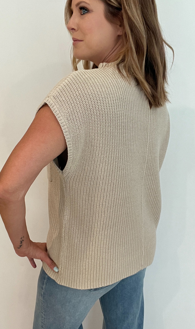 Shae Mock Neck Sweater