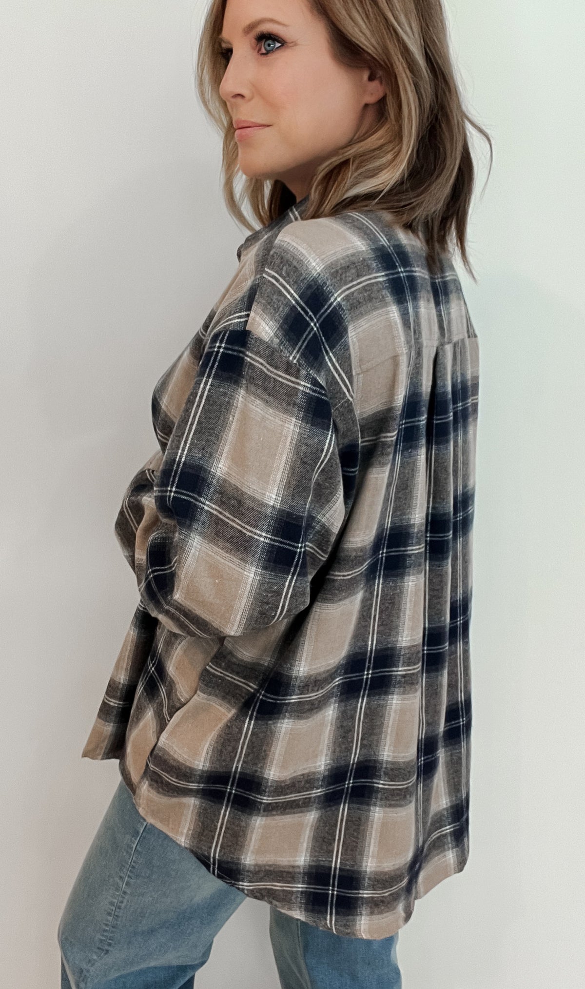 Austine Flannel Button Down