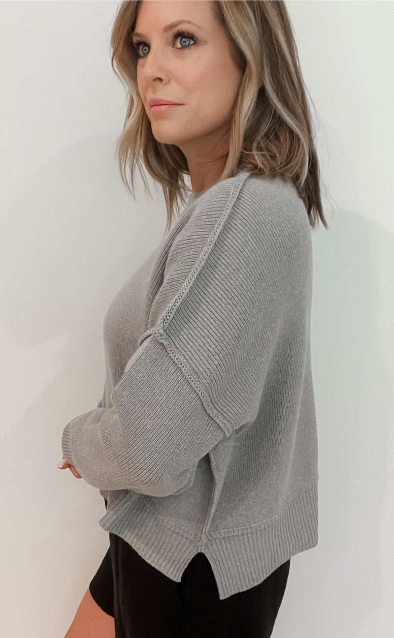 Leda Sweater-Grey