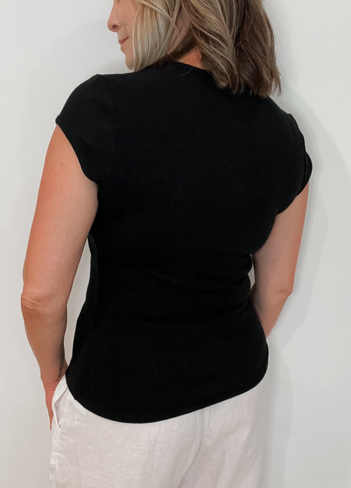 The Keegan Top-Black
