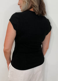 The Keegan Top-Black