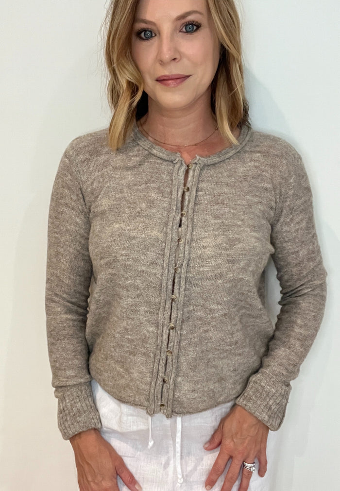 Mallory Cardigan-Mocha