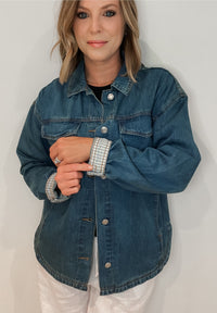 Palm Bay Denim Jacket-Dark Wash