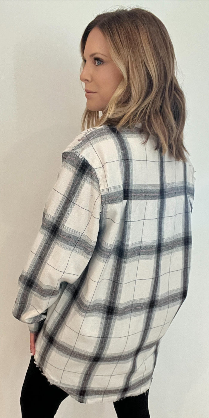 Rockport Plaid Top