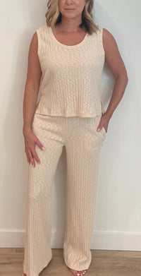 Kayla Textured Pant