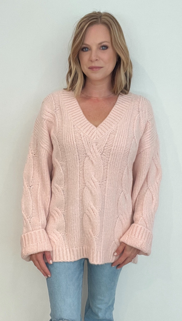 Whistler Sweater-Pink