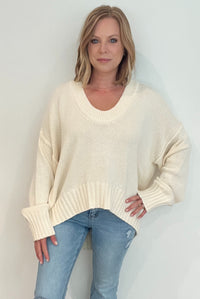 Twilight Sweater-Ecru