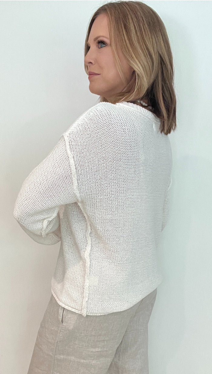 Hailee Sweater-Ivory