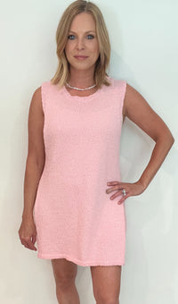 Cabo Sweater Shorts Set-Baby Pink