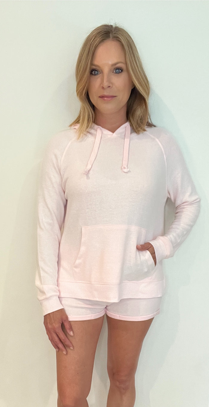 Paradise Surf Hoodie-Pink