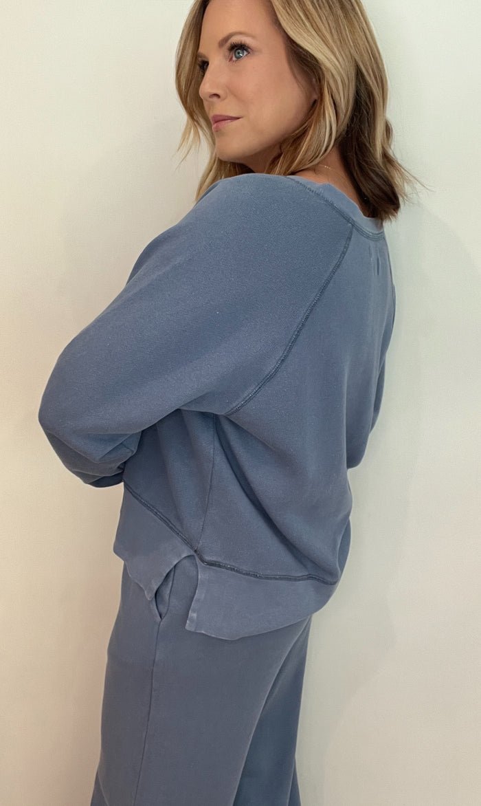 Early Riser Sweatshirt-Blue