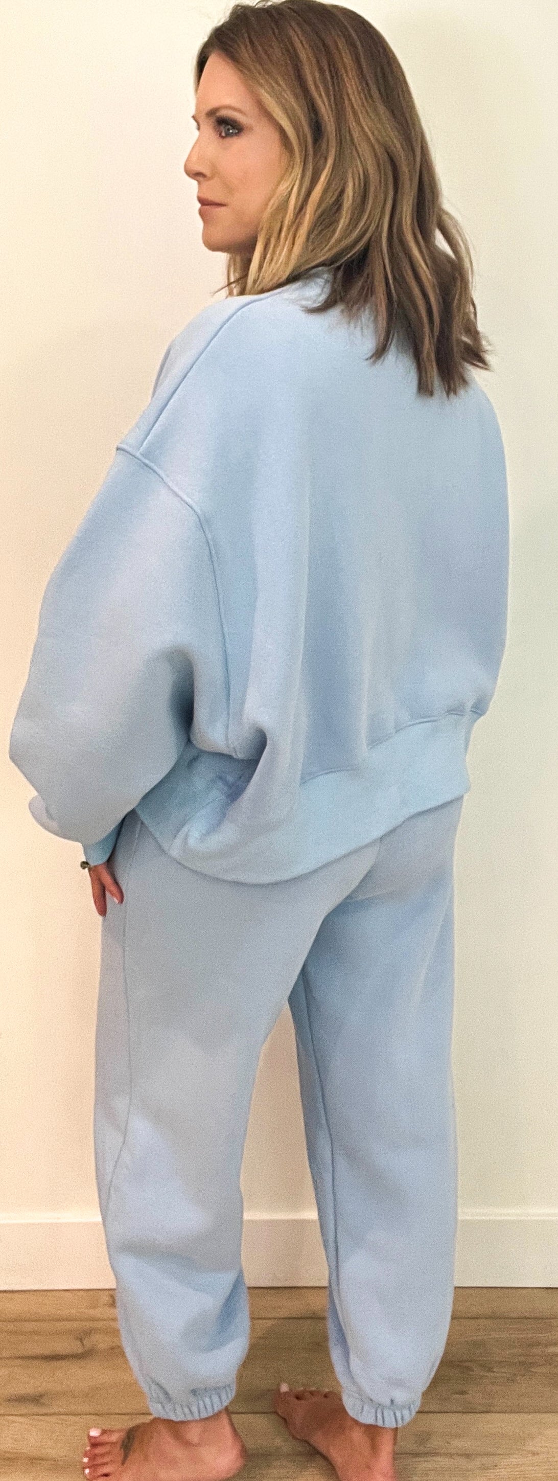 Wrenlee Jogger Set-Baby Blue