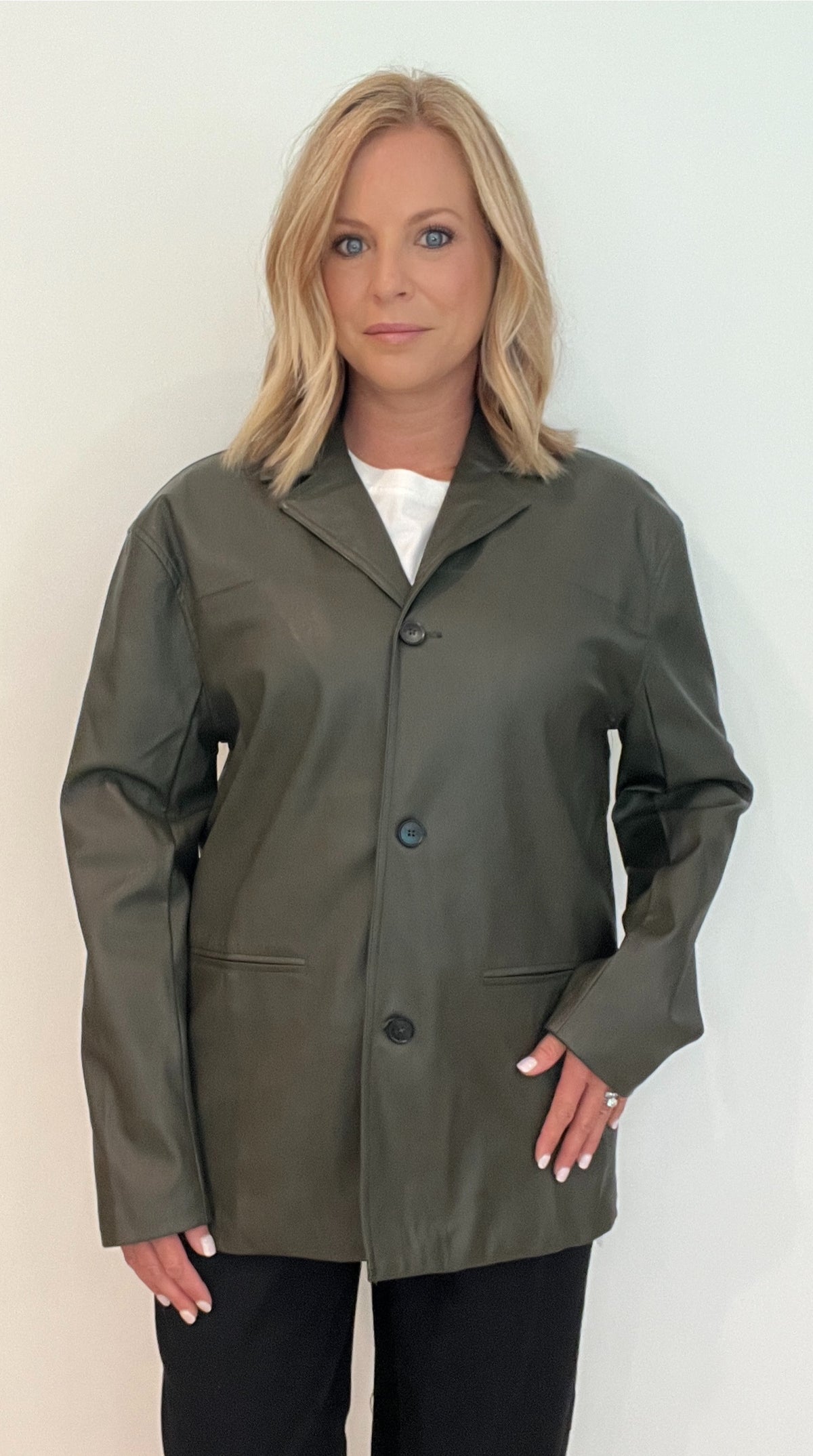 The Elizabeth Jacket-Dark Olive