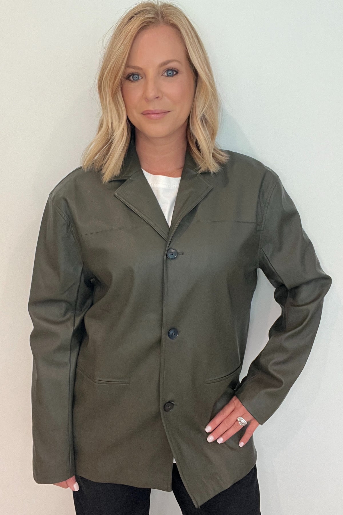 The Elizabeth Jacket-Dark Olive