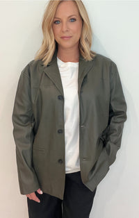 The Elizabeth Jacket-Dark Olive