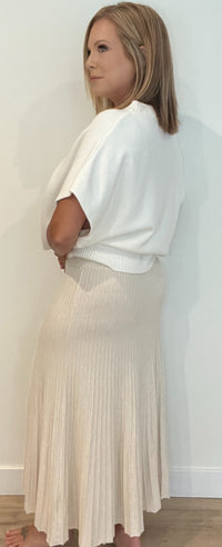 Sloan Pleated Skirt