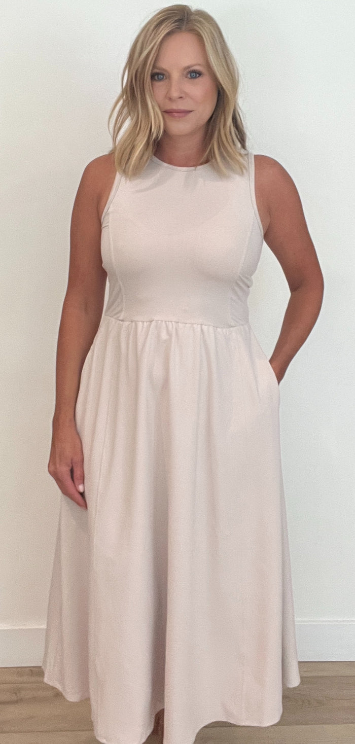 Park City Midi Dress-Oak