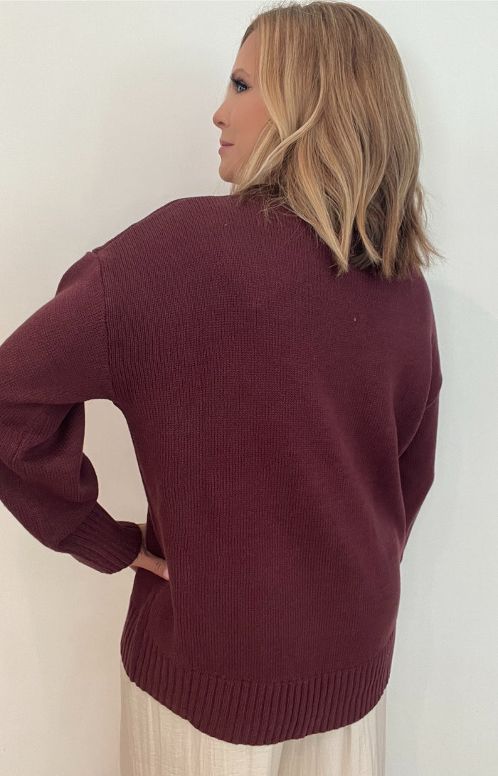 Merlot Sweater