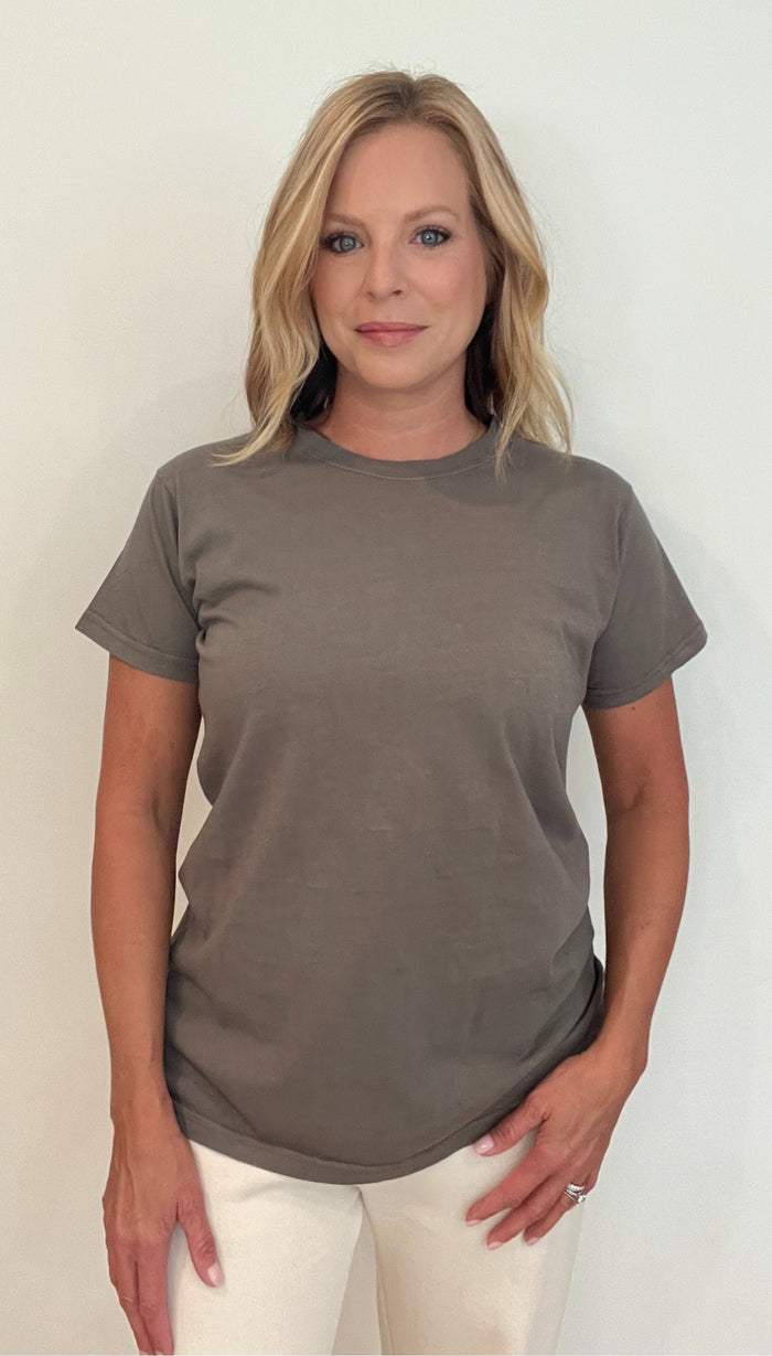 Seaside Tee-Brown