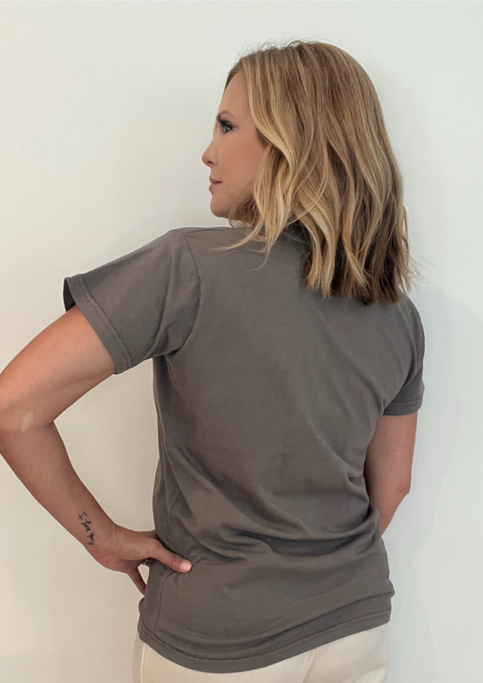 Seaside Tee-Brown