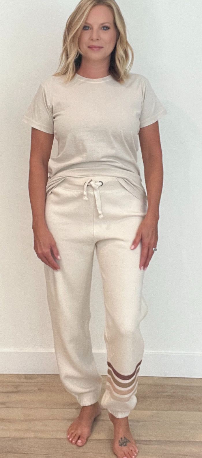 Ocean Waves Jogger-Neutral