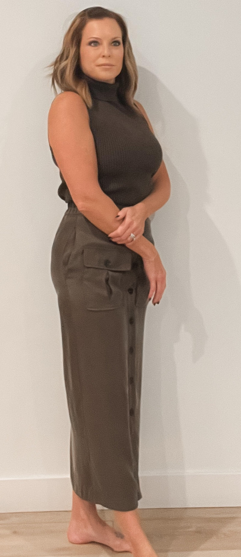 Bobbi Midi Cargo Skirt