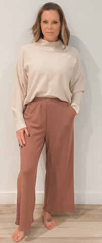 Hazel Waffle Knit Pant