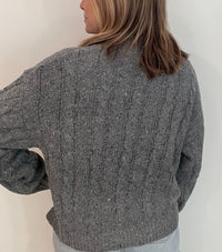 Morning Fog Sweater-Grey