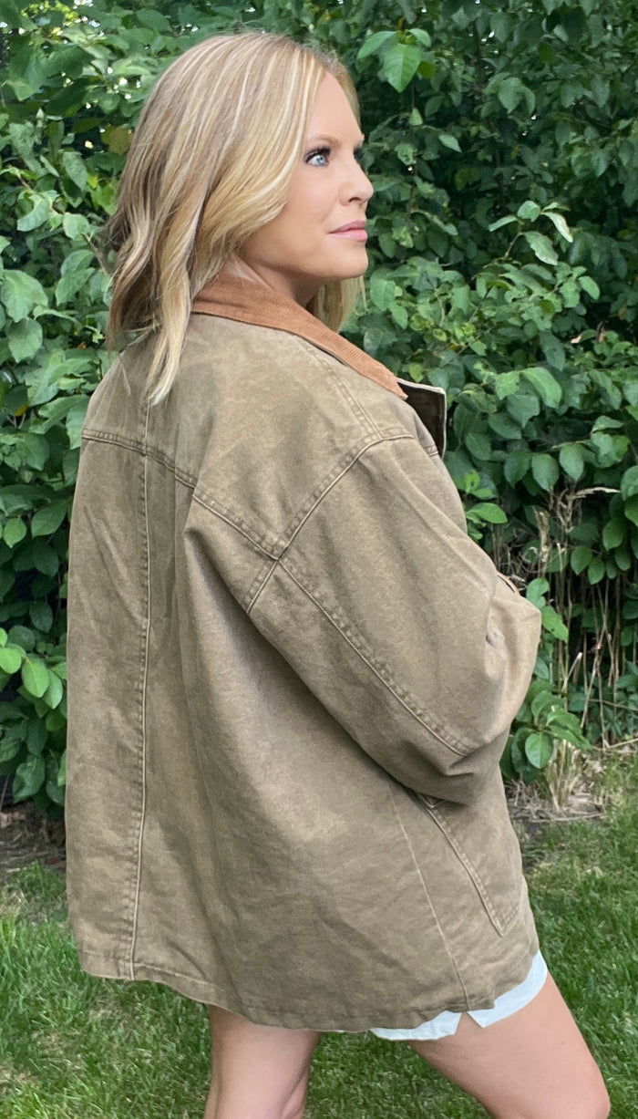 Fieldman Jacket-Olive Brown