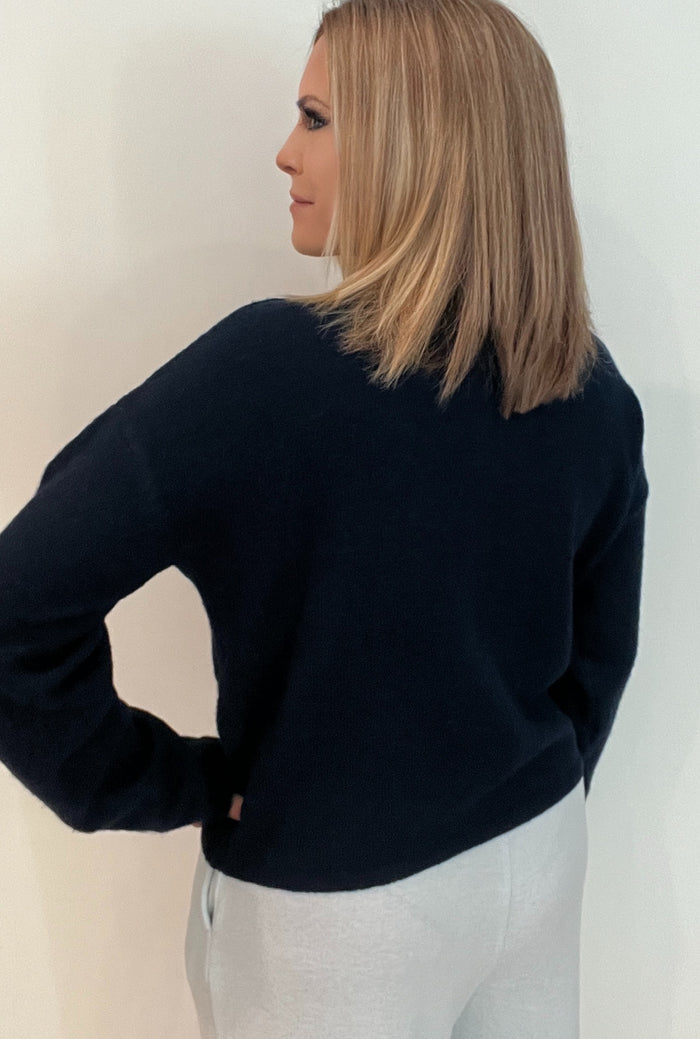 Shelby Cardigan-Navy