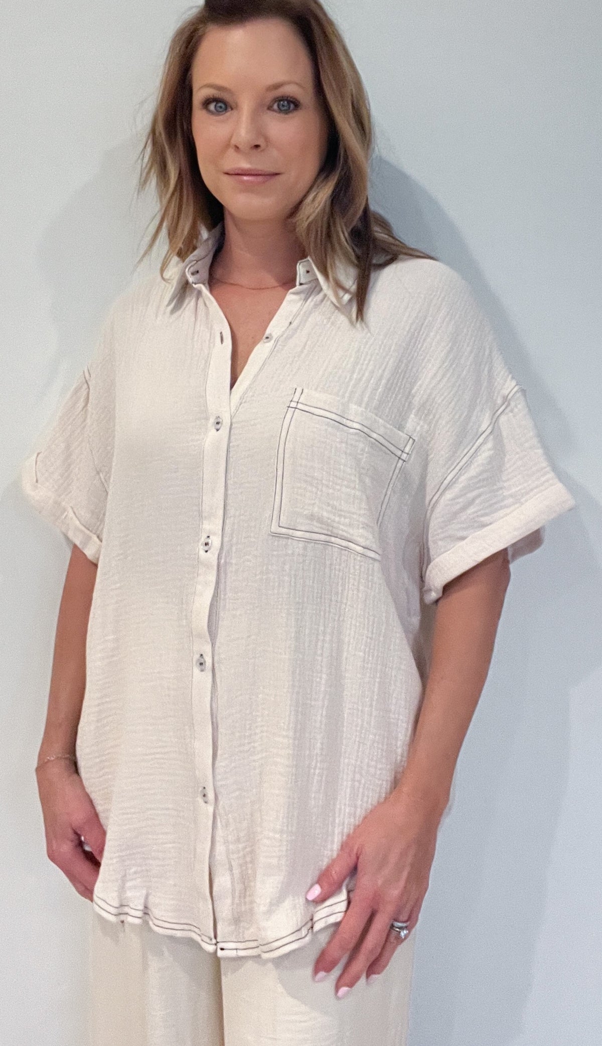Lunch Date Cotton Top