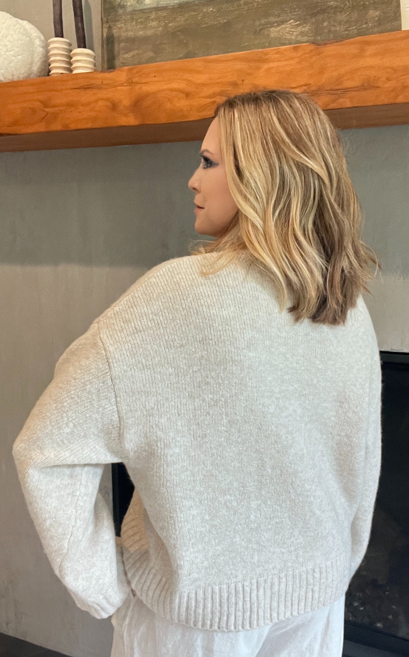 Timberline Chunky Sweater-Natural